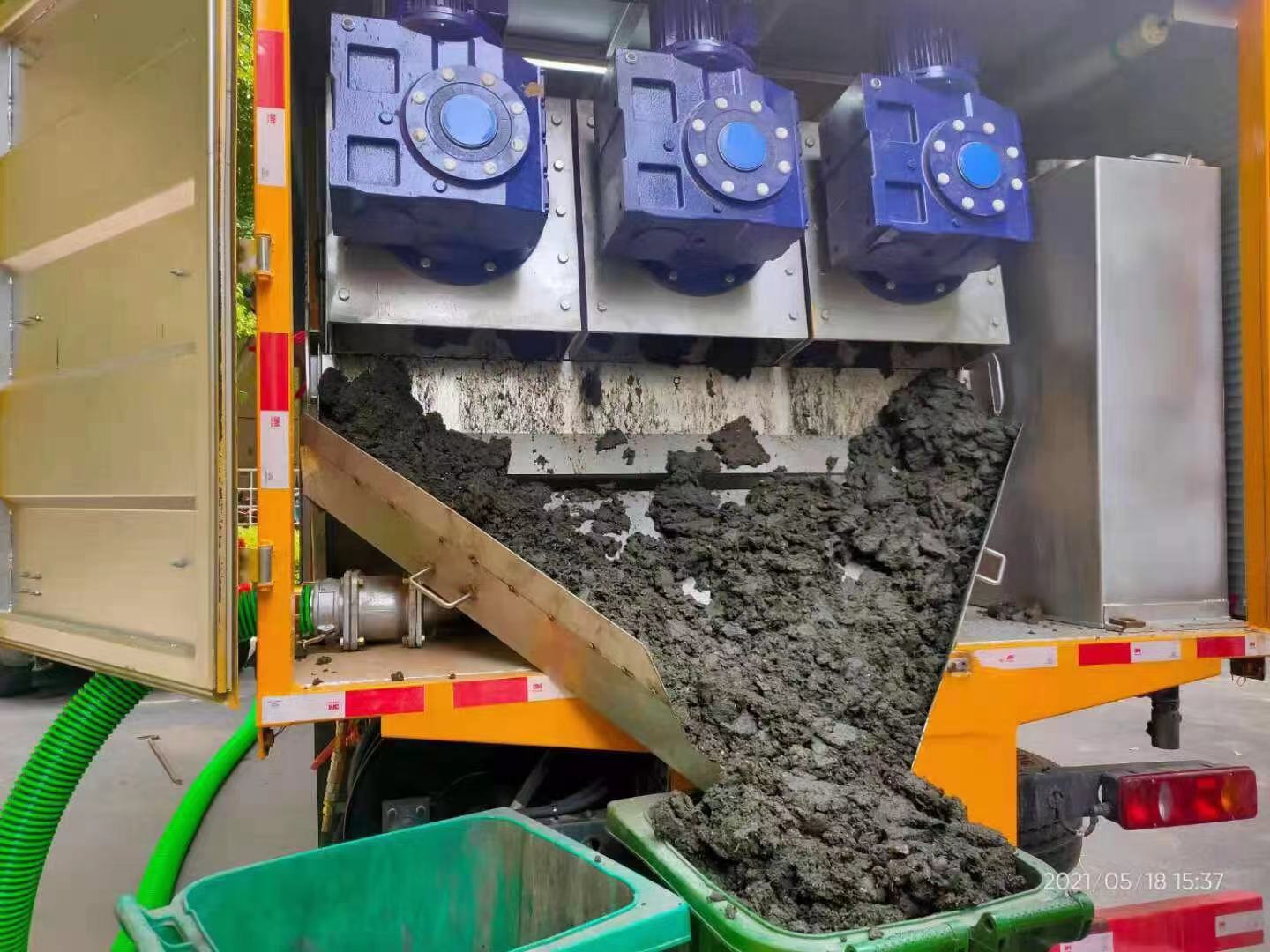 乐清化粪池清掏城市维护站-泥浆净化干湿分离处理